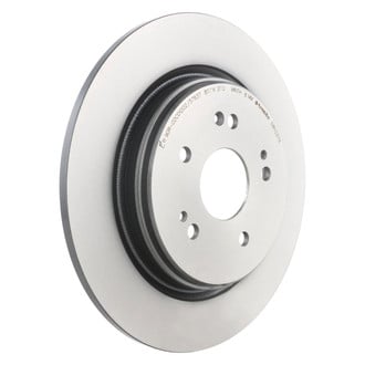 Brembo® - OE Replacement Plain Solid Rear Brake Rotor