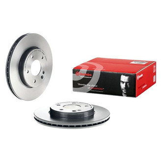 Brembo® - UV Coated Series Plain Vented Front Brake Rotor