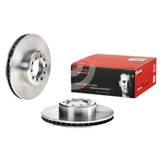 Brembo® - OE Replacement Plain Vented Front Brake Rotor