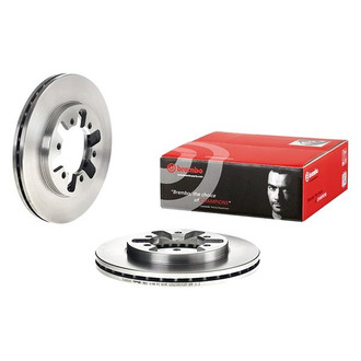 Brembo® - OE Replacement Plain Vented Front Brake Rotor