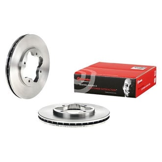 Brembo® - OE Replacement Plain Vented Front Brake Rotor