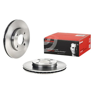 Brembo® - PRIME OE Plain Vented Front Brake Rotor