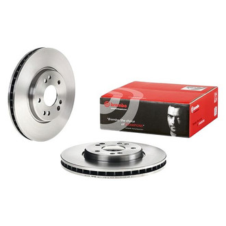 Brembo® - OE Replacement Plain Vented Front Brake Rotor