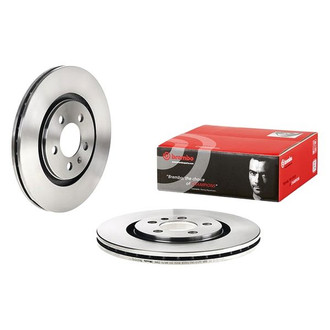 Brembo® - OE Replacement Plain Vented Front Brake Rotor
