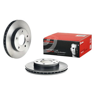Brembo® - UV Coated Series Plain Brake Rotor