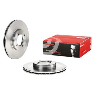Brembo® - OE Replacement Plain Vented Front Brake Rotor