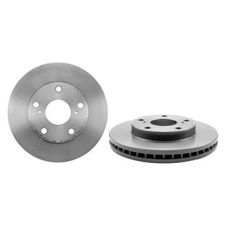Brembo® - UV Coated Series Plain Vented Front Brake Rotor