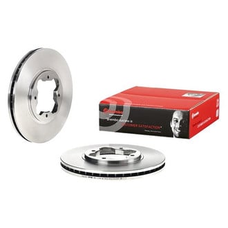 Brembo® - OE Replacement Plain Vented Front Brake Rotor