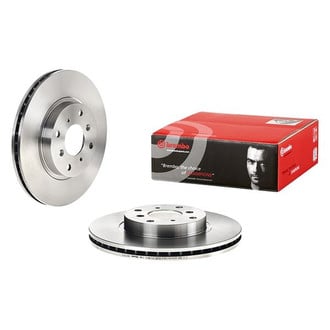 Brembo® - OE Replacement Plain Vented Front Brake Rotor