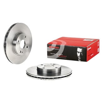 Brembo® - OE Replacement Plain Vented Front Brake Rotor