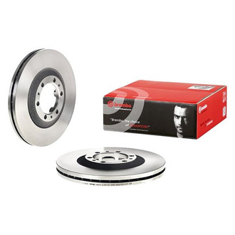 Brembo® - OE Replacement Plain Vented Front Brake Rotor