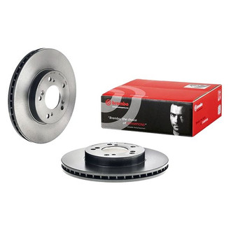 Brembo® - UV Coated Plain Brake Rotor