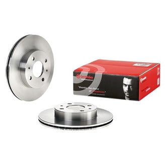 Brembo® - OE Replacement Plain Vented Front Brake Rotor
