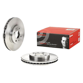 Brembo® - PRIME OE Plain Vented Front Brake Rotor
