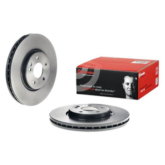 Brembo® - UV Coated Plain Brake Rotor