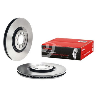 Brembo® - UV Coated Series Plain Vented Front Brake Rotor