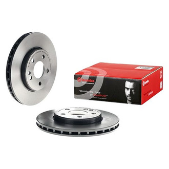 Brembo® - UV Coated Series Vented Front Brake Rotor