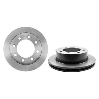 Brembo® - UV Coated Series Plain Vented Rear Brake Rotor