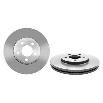 Brembo® - UV Coated Series Plain Vented Front Brake Rotor