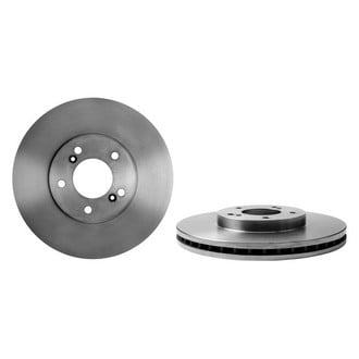 Brembo® - OE Replacement Plain Vented Front Brake Rotor