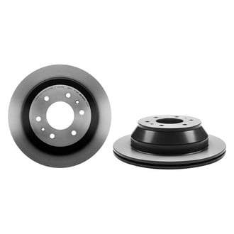 Brembo® - UV Coated Series Plain Vented Rear Brake Rotor