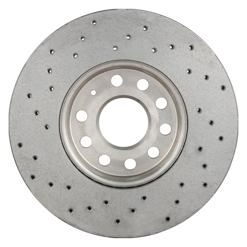 Brembo® 09.9145.1X - Premium Xtra Cross Drilled UV Coated 1-Piece