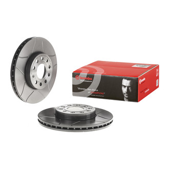 Brembo® - Xtra Max Slotted Brake Rotor