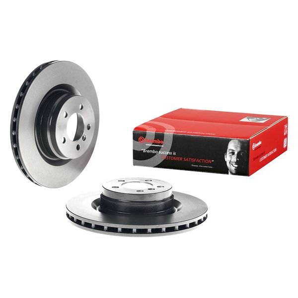 Brembo® - UV Coated Series 1-Piece Front Brake Rotor