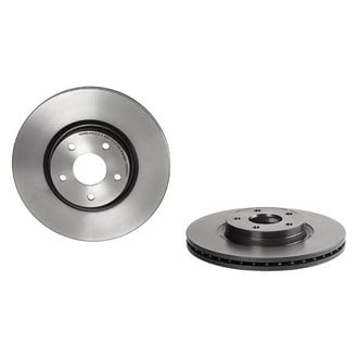 Brembo® - UV Coated Plain Vented Front Brake Rotor