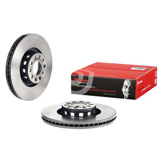 Brembo® - UV Coated Series Plain Vented Brake Rotor