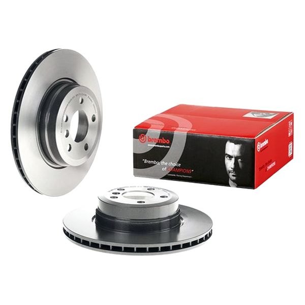 Brembo® - UV Coated Series 1-Piece Rear Brake Rotor