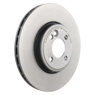 Brembo® - UV Coated Series Plain Vented Front Brake Rotor