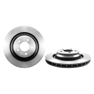 Brembo® - UV Coated Series Plain Vented Rear Brake Rotor