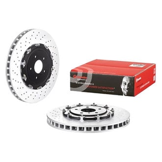 Brembo® - OE Replacement Drilled Vented Front Brake Rotor