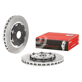 Brembo® - OE Replacement Plain Vented Front Brake Rotor