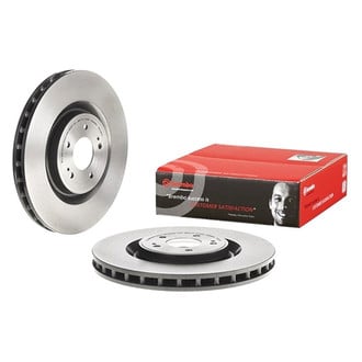 Brembo® - UV Coated Series Plain Vented Front Brake Rotor