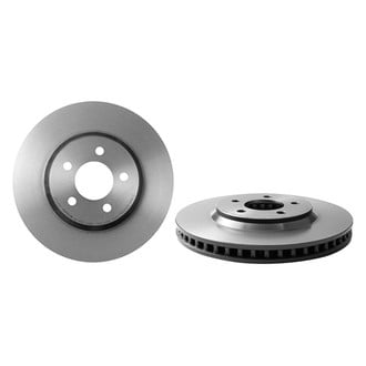 Brembo® - UV Coated Series Plain Vented Front Brake Rotor