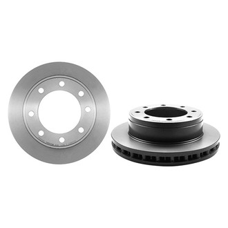 Brembo® - UV Coated Series Plain Vented Front Brake Rotor