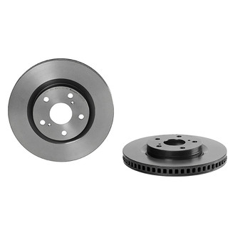Brembo® - UV Coated Plain Brake Rotor