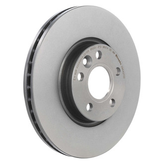 Brembo® - UV Coated Plain Vented Brake Rotor