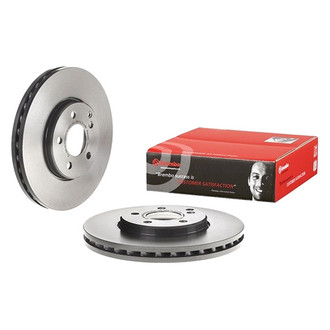 Brembo® - UV Coated Plain Brake Rotor