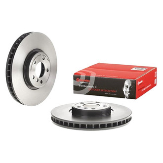 Brembo® - UV Coated Series Plain Vented Front Brake Rotor