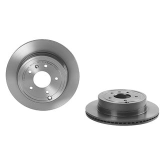 Brembo® - OE Replacement Plain Vented Rear Brake Rotor