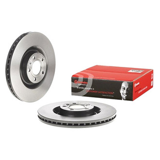 Brembo® - UV Coated Series Plain Vented Front Brake Rotor