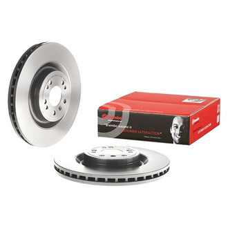 Brembo® - UV Coated Series Plain Vented Front Brake Rotor