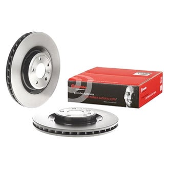 Brembo® - UV Coated Series Plain Vented Front Brake Rotor