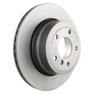 Brembo® - UV Coated Series Plain Vented Rear Brake Rotor