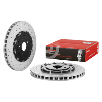 Brembo® - PRIME Floating Drilled Vented Brake Rotor