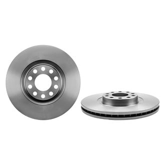 Brembo® - OE Replacement Plain Vented Front Brake Rotor
