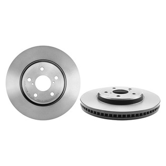 Brembo® - UV Coated Series Plain Vented Front Brake Rotor